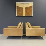 COR Leather Sofa Set (one sofa, two armchairs, one coffee table)