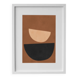 Framed painting