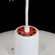 Louis Poulsen / Poul Henningsen “PH 4-3” lampe suspendue / Design danois moderne du milieu du siècle / Années 1970