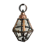 Ancient brass lantern 12 facets