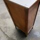 Art Deco chest of drawers in solid wood and tiles with 5 drawers, 1960s