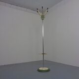 Brass & Steel Coat Rack, Germany, 1960s