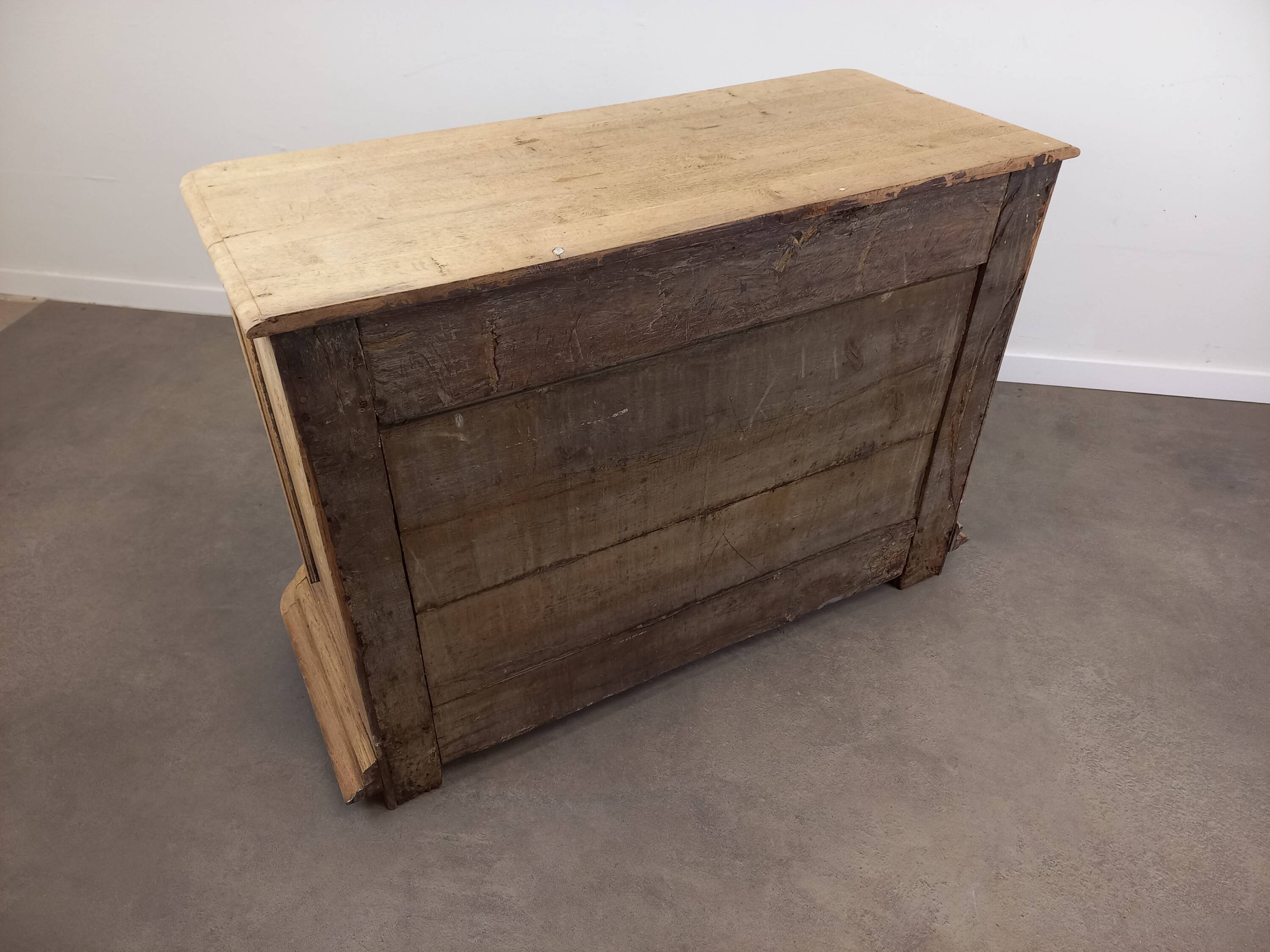Louis XV oak sideboard