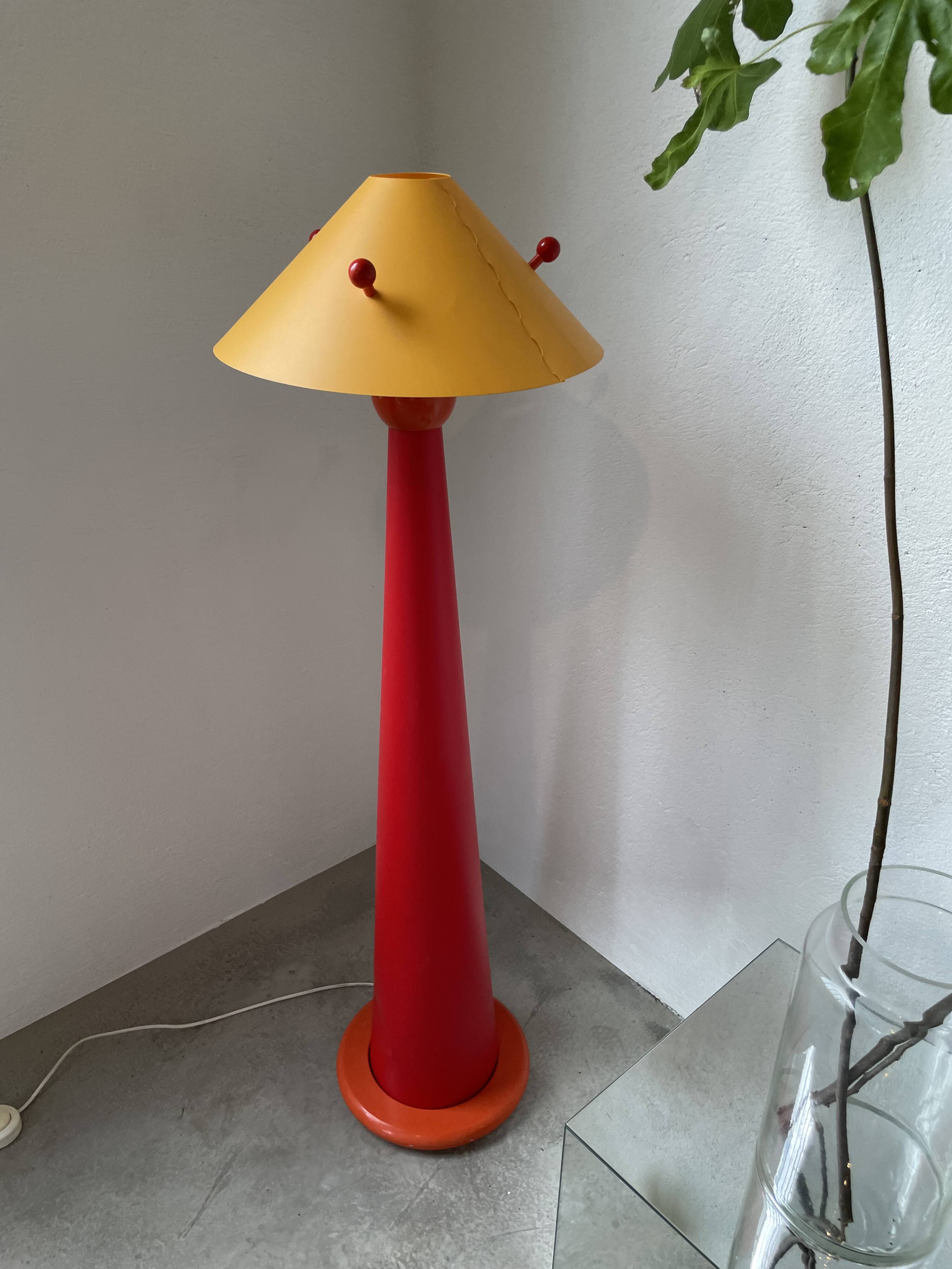 Red pop lamp from the 80s.