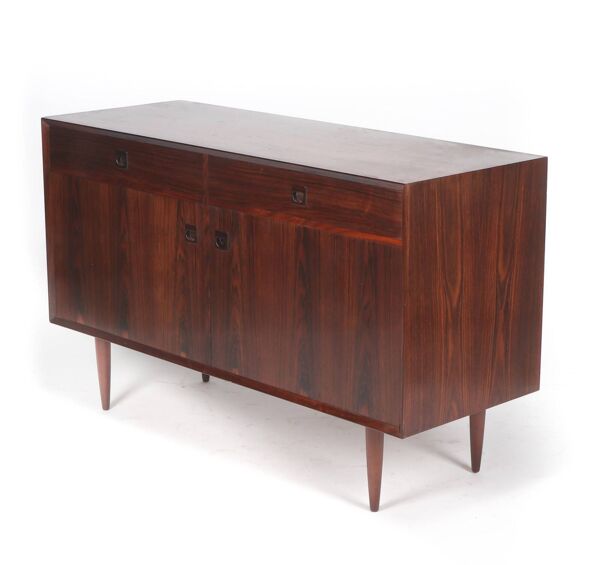 Buffet bas scandinave en palissandre, brouer vers 1960