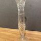 Cut crystal soliflore vase