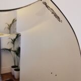 Art deco mirror stamped 74x50cm