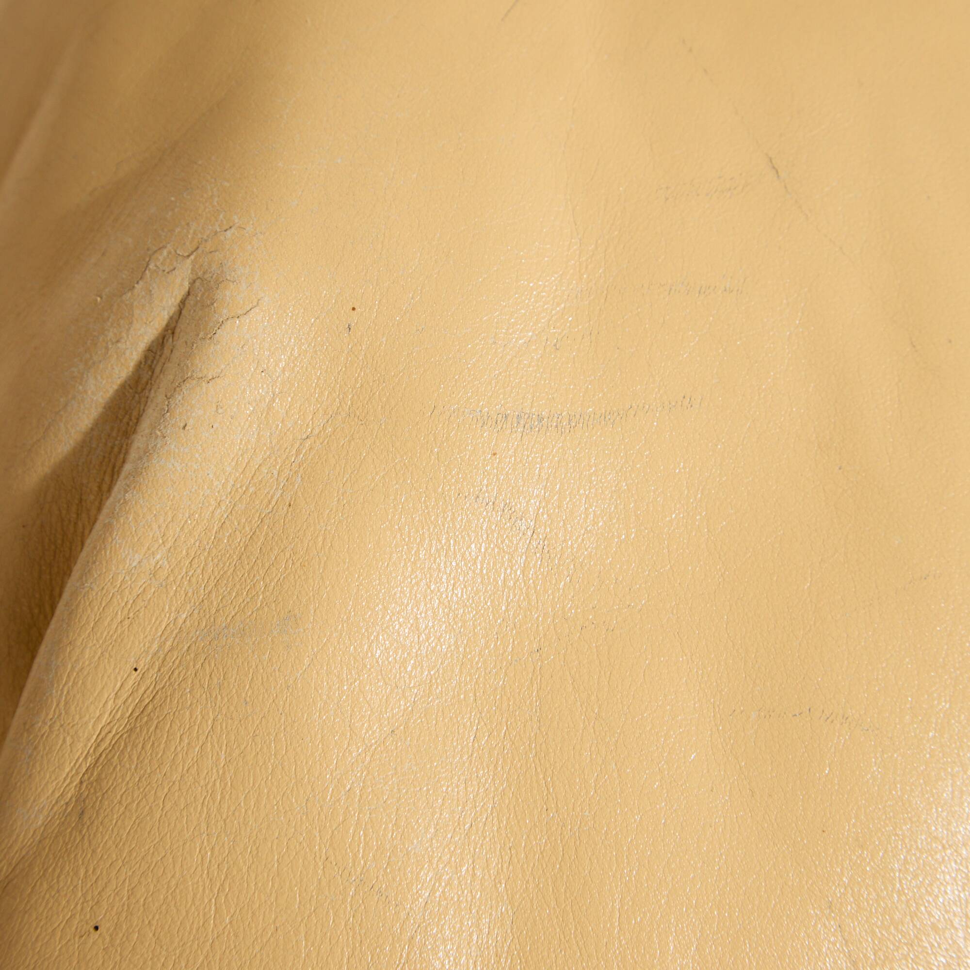 Maralunga leather set by Vico Magistretti for Cassina, Set of 3