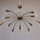 Chandelier 12 light 1960