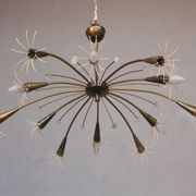 Chandelier 12 light 1960