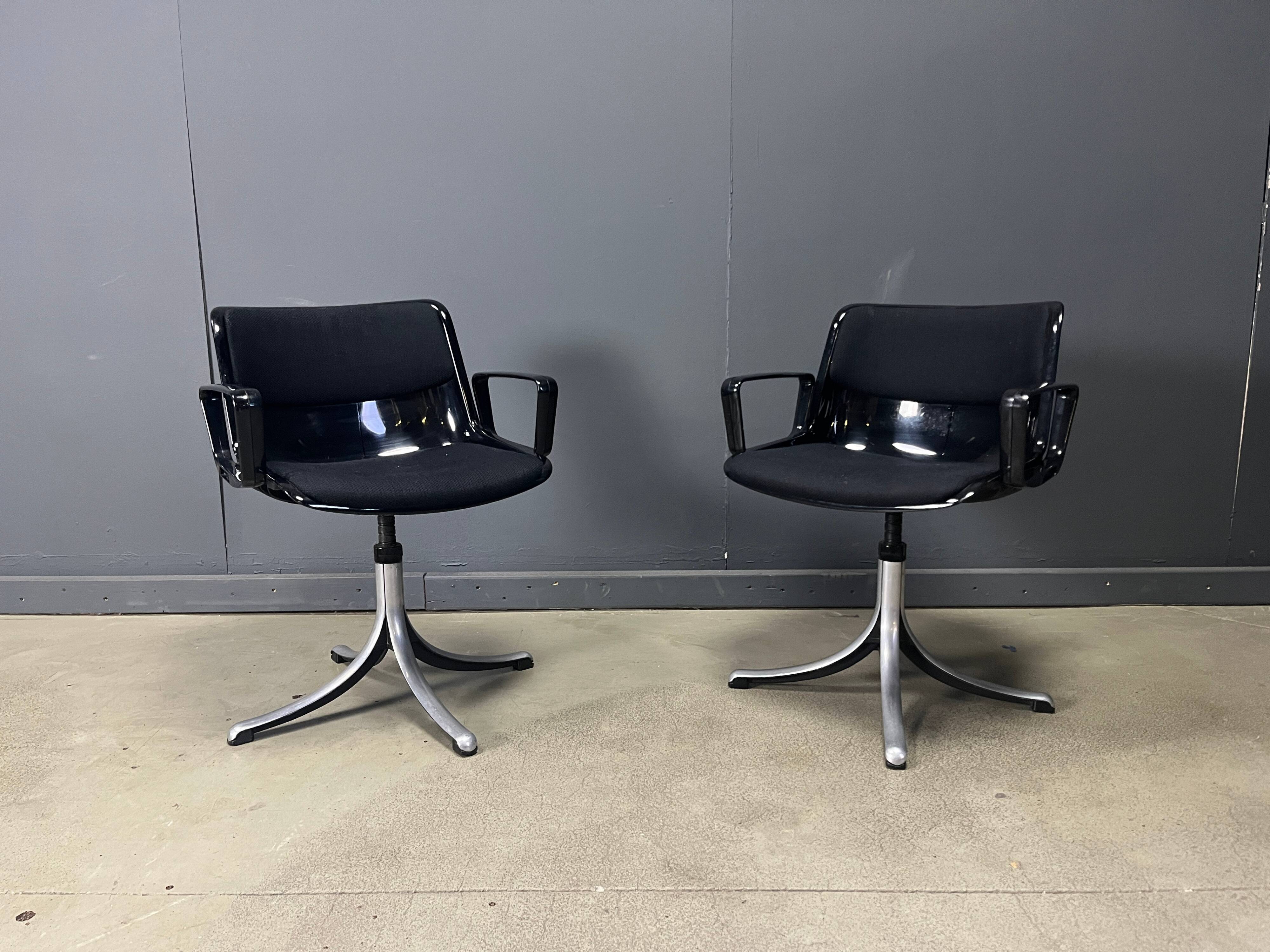 Chaises 'Modus' d'Osvaldo Borsani pour Tecno, années 1970 - ensemble de 2