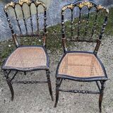 Paire de chaises Napoléon III