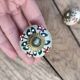 Retro door knobs in genuine sandstone
