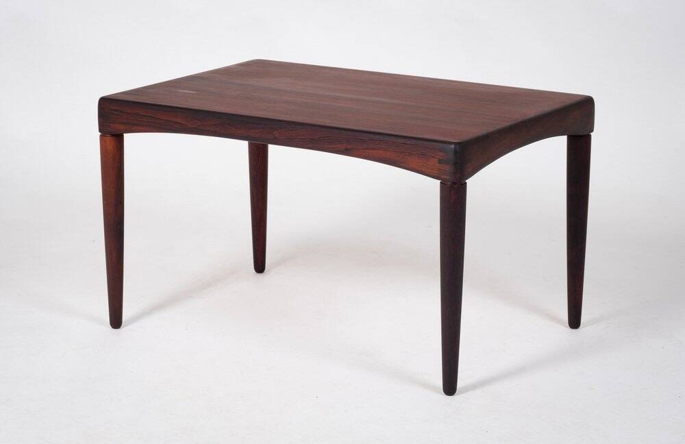 Vintage Side Table in Rosewood by HW Klein for Bramin, Denmark, 1960s