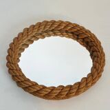 Miroir rond en corde d'Audoux Minet