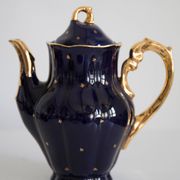 Painted porcelain tea and coffee service, mid-20th century, Poland, 1960.