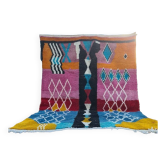 300x200 cm Beni ouarain rug, Moroccan handcrafted