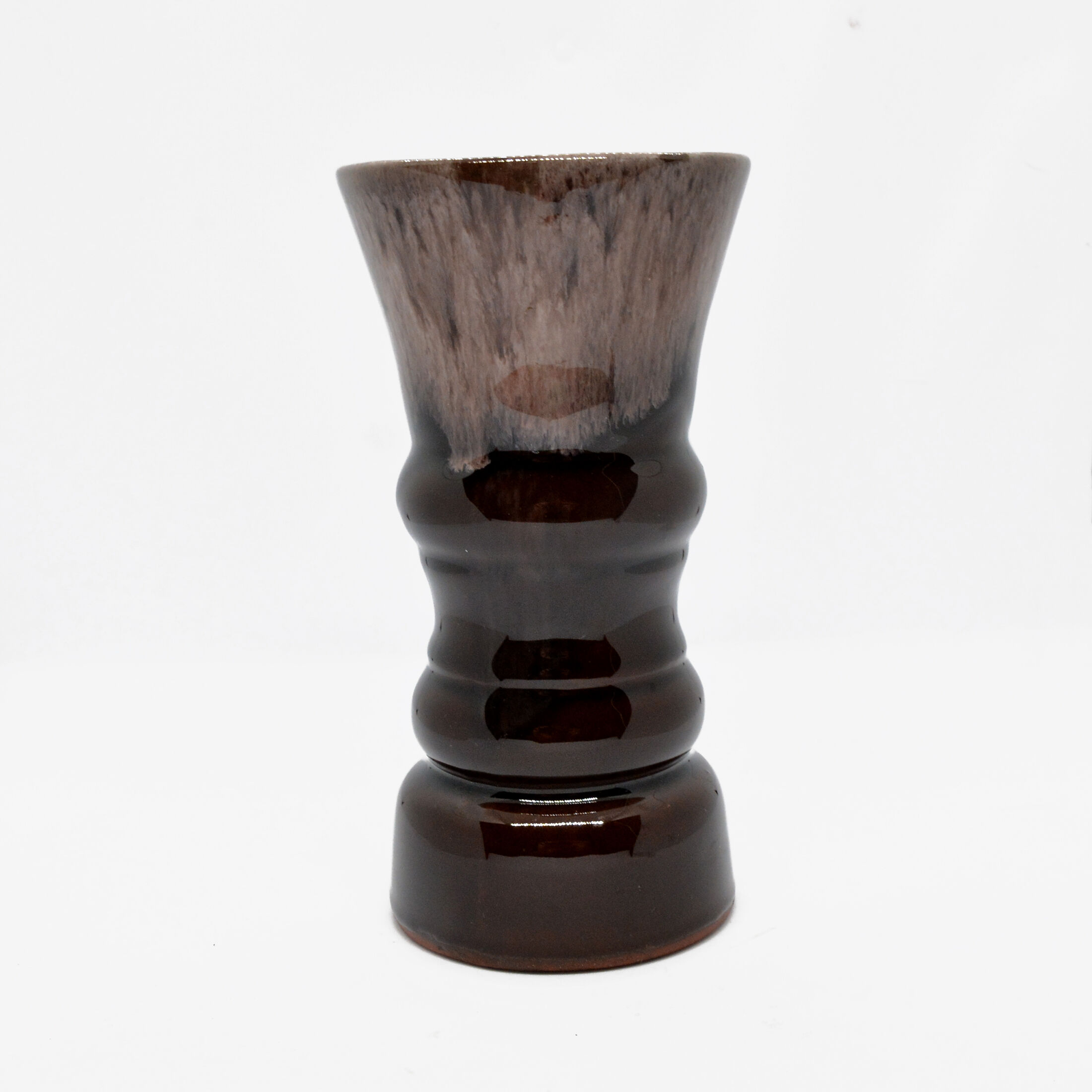 1960s mid-century modern ceramic vase, Łysa Góra, Poland