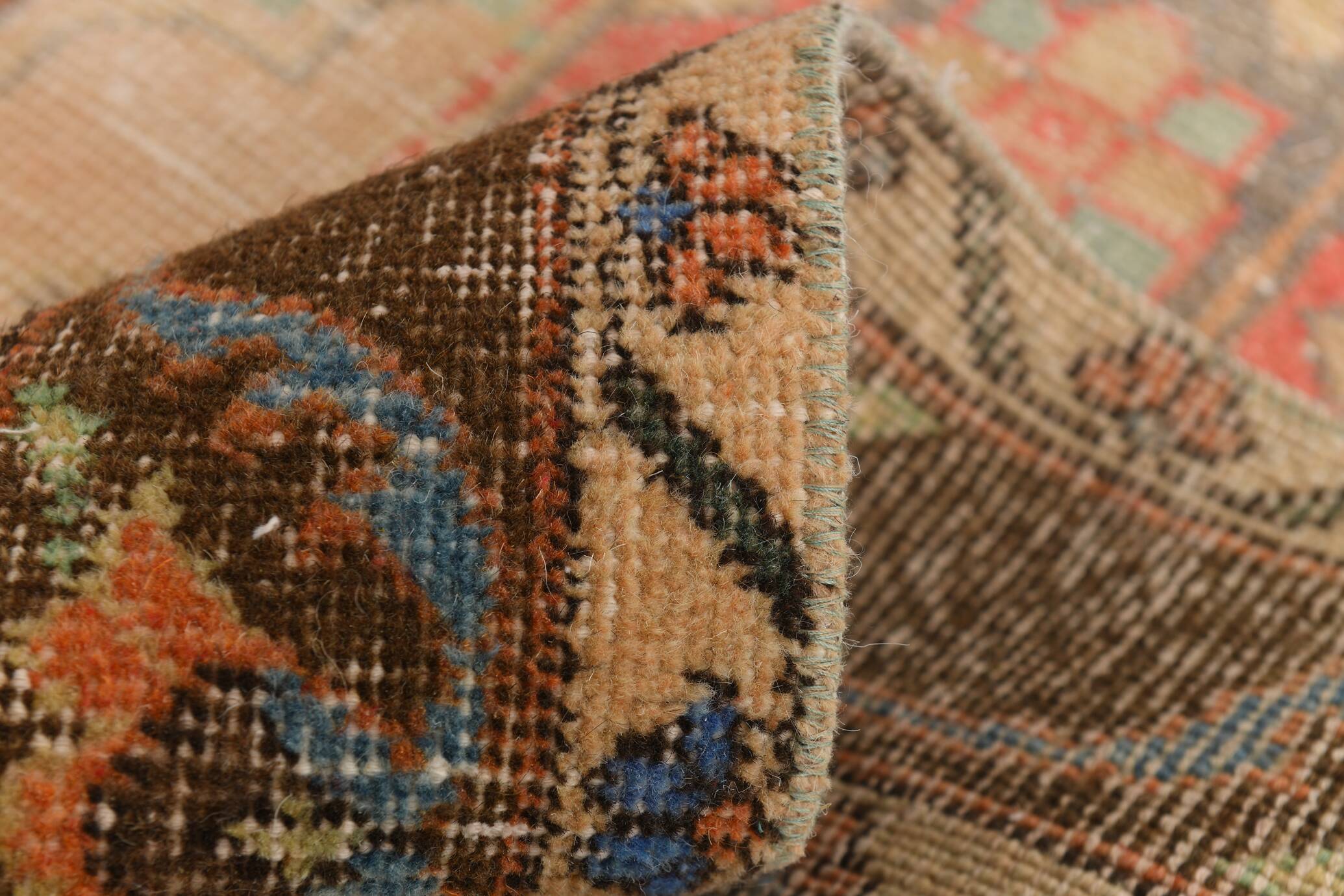 3x10 Multicolor Vintage Runner Rug