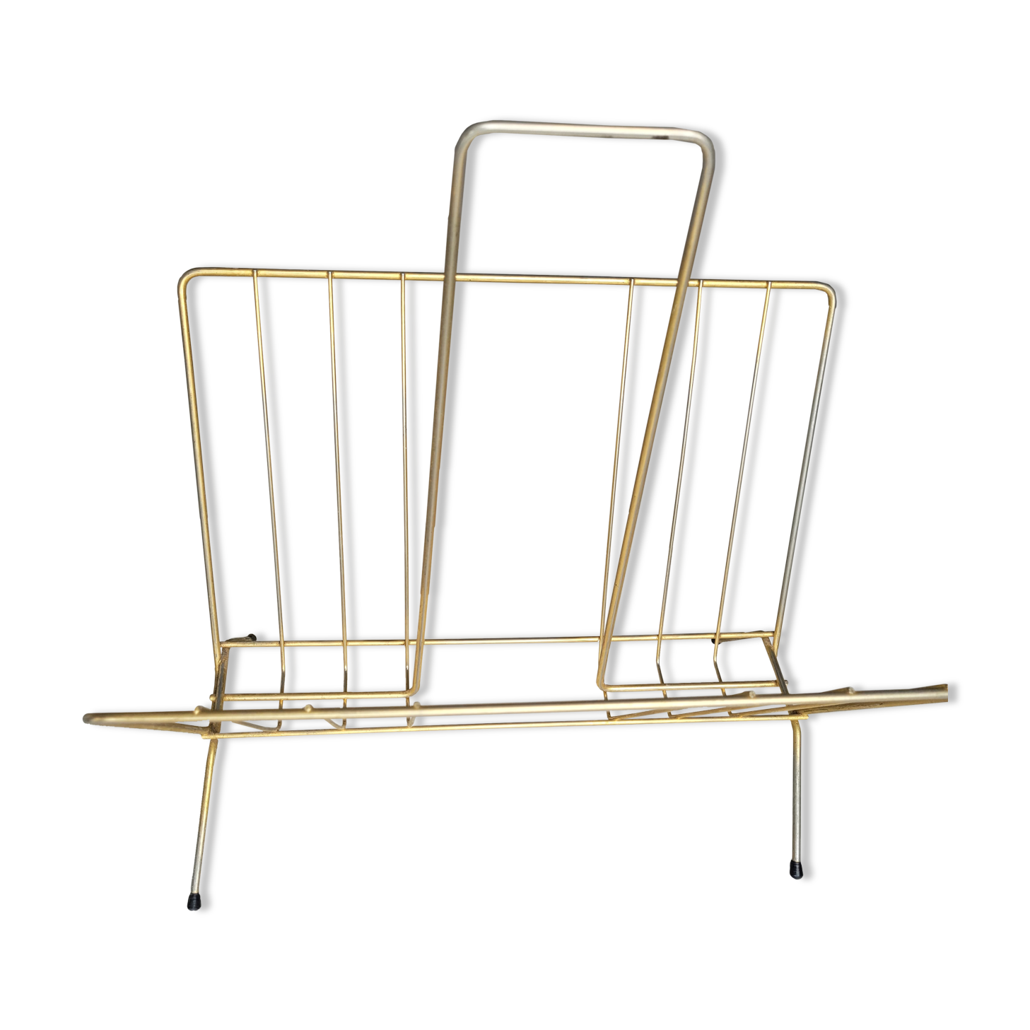 Brass magazine holder