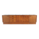 Large modular vintage sideboard in wood – 1960s/70s – 248 cm