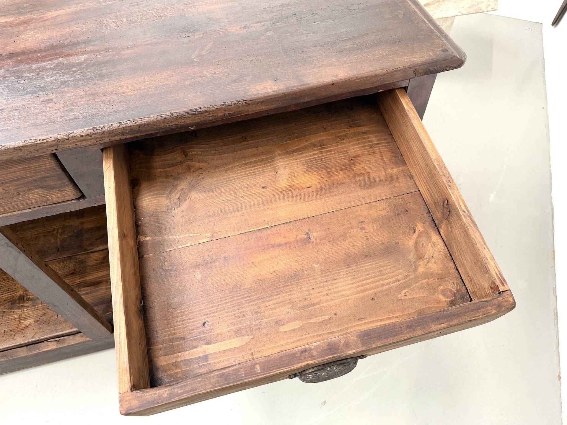 Solid Walnut Trade Counter
