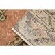 1970s Vintage Turkish Hand-Knotted Wool & Cotton Orange Runner Rug 81x386