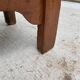 Antique 19th century solid oak wood hut