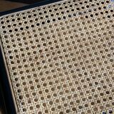 Folding canned chair