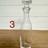 Old thick glass bottle