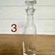 Old thick glass bottle