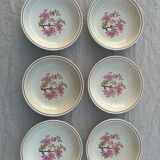 Lot 6 hollow plates Gien