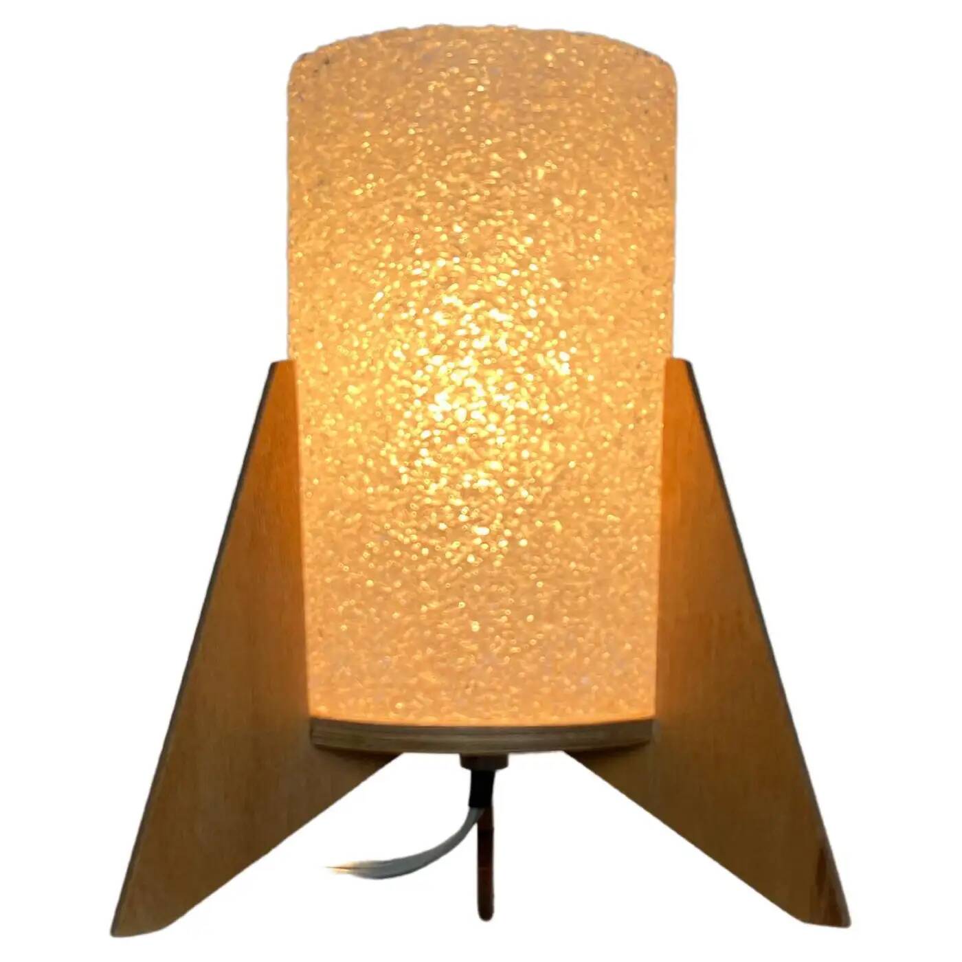 Space age table lamp rocket by Pokrok Zilina, 1970s