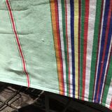 Vintage weave striped rectangular tablecloth