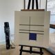 Piet Modrian (1872-1944), Composition with Blue, 1935, Copyright MondrianHoltzman Trust, Printed in Italy