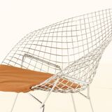 Set of Diamond Chairs by Bertoia for Knoll International, US, 1960s