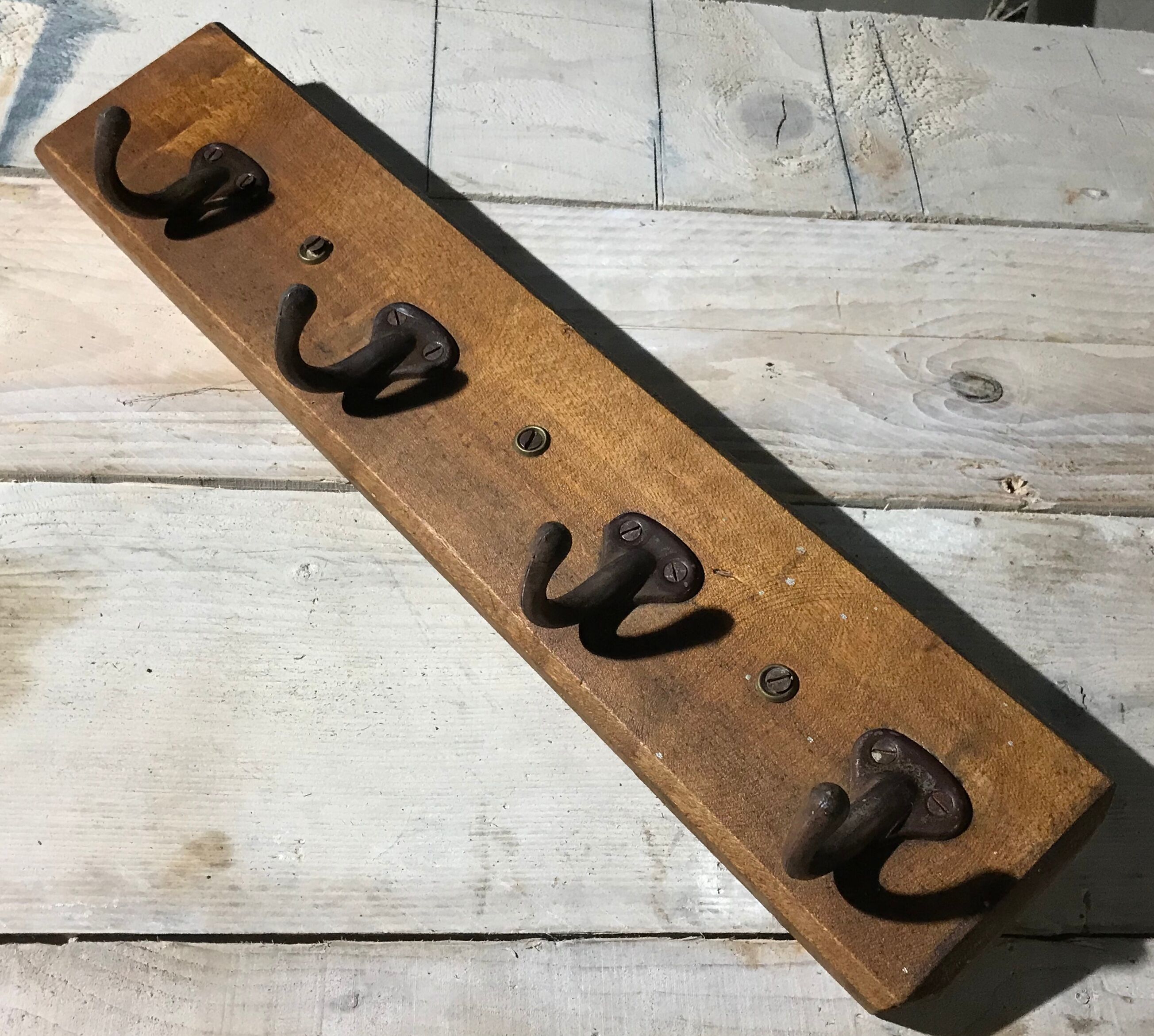 Wall coat rack