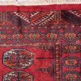 Vintage pakistani carpet lahore handmade 80cm x 122cm 1970s