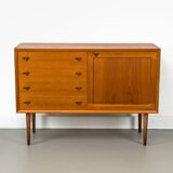Danish Teak Sideboard by H. W. Klein for Bramin, 1960s
