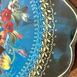 Hand-painted Russian metal tray