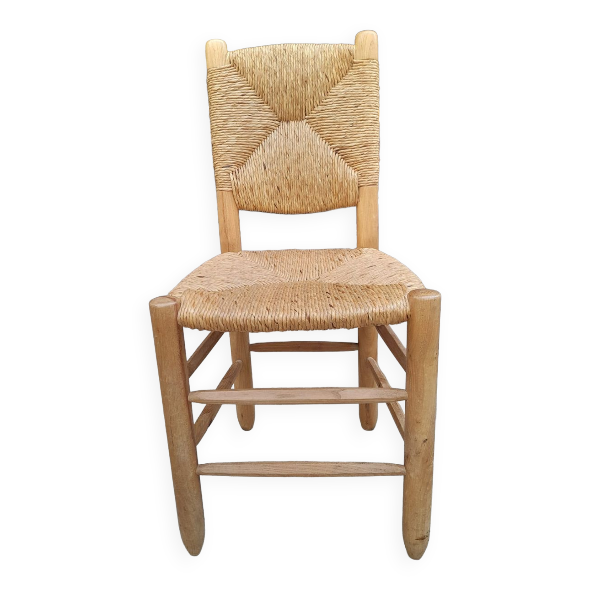 Meribel chair number 19 by Charlotte Perriand, Sentou edition, 1960s