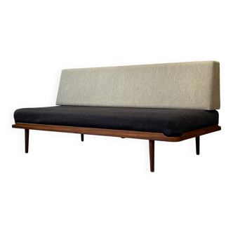 Woolen daybed sofa, Denmark 1960s/1970s, mid-century, vintage