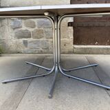 1970s oval design table