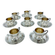 “Orbrille” coffee cup set, 1950s