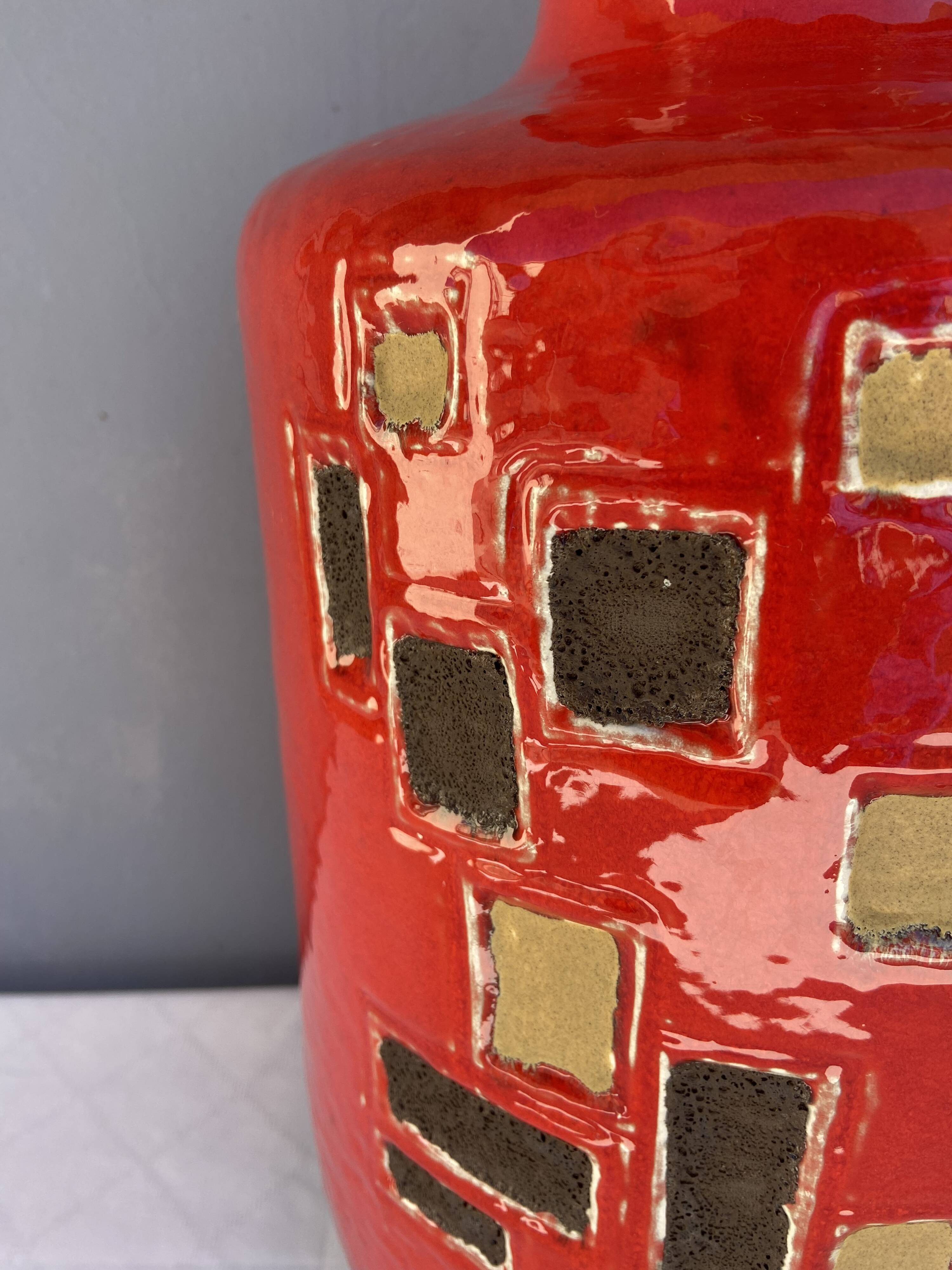West Germany XL ceramic vase