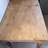 Solid pine table