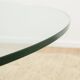 Table basse en verre des années 70 par Peter Ghyczy