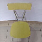 Yellow formica chair