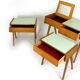 Restored Mid-Century Nightstands & Dressing Table, Czechoslovakia, 1960s