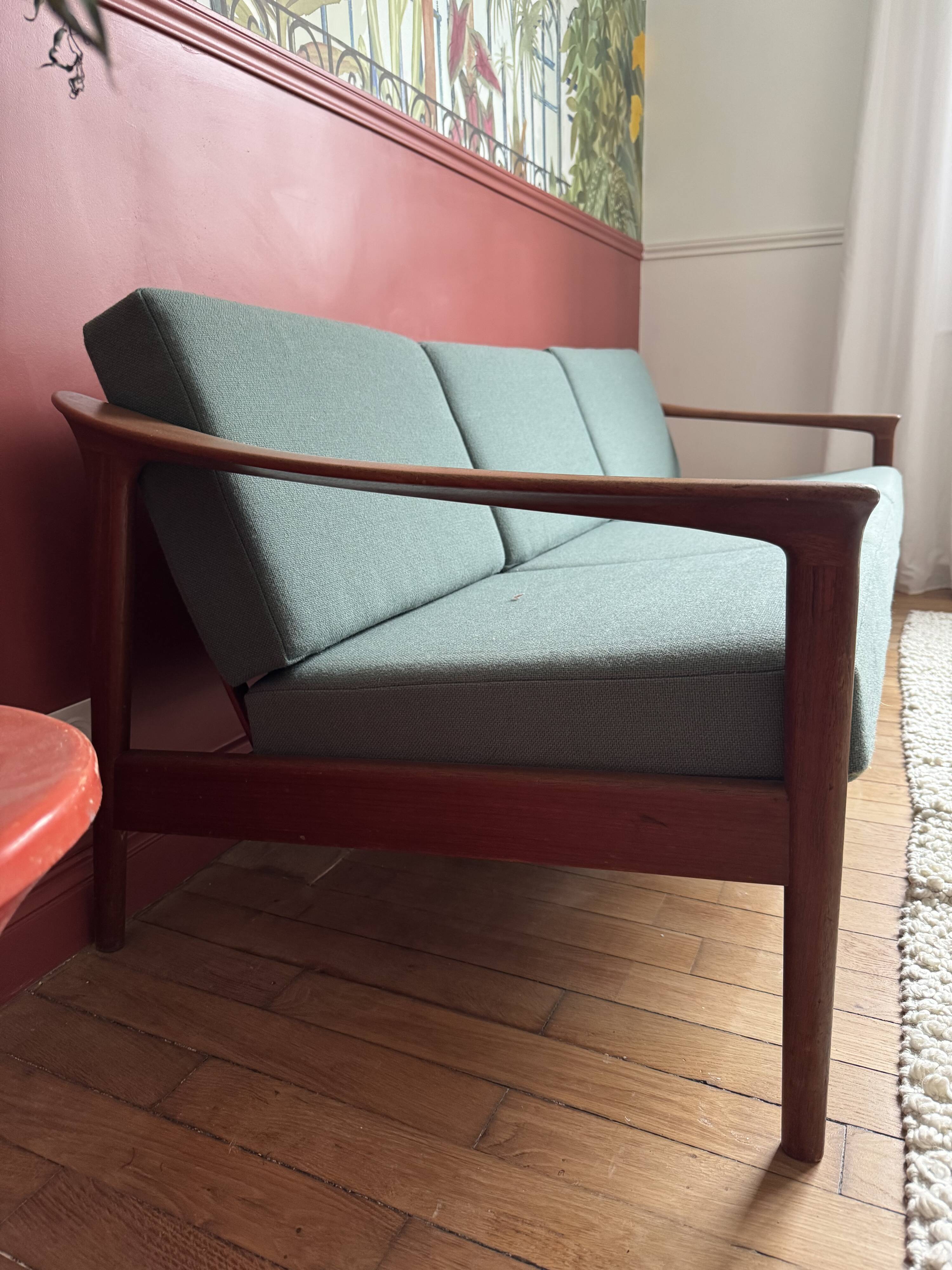 Scandinavian vintage sofa folke ohlsson